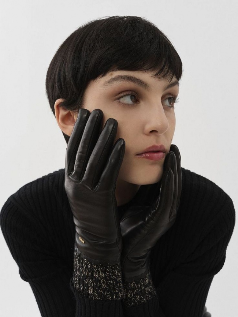 Guantes Chloe Jamie Negros | CHE-SR14484