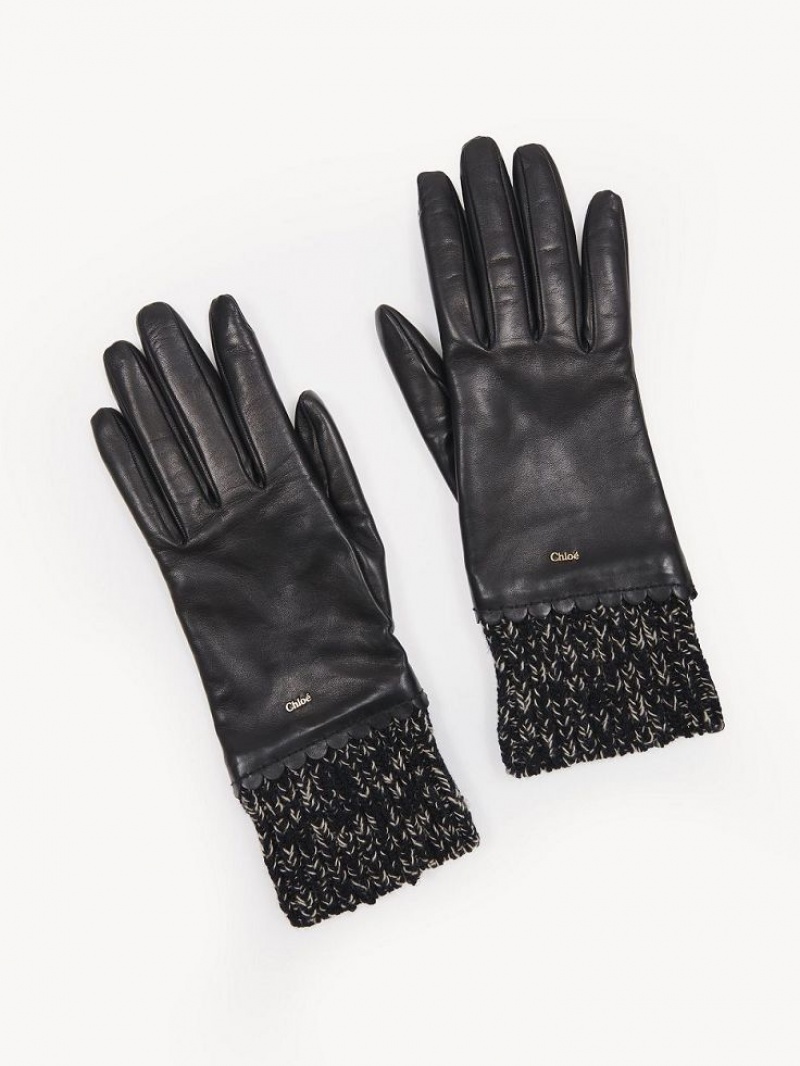 Guantes Chloe Jamie Negros | CHE-SR14484