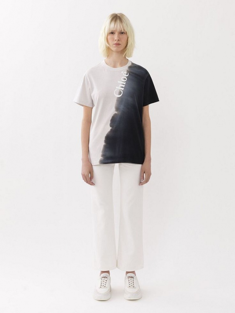 Jeans Chloe Fuego Cropped Bootcut Blancos | CHE-SR13997