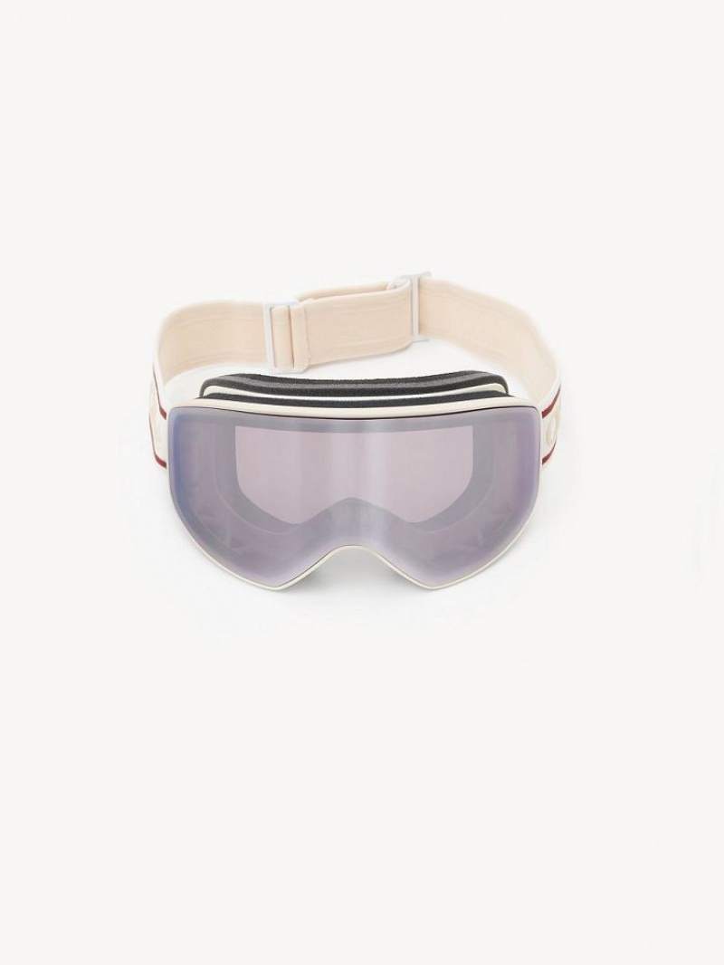 Lentes de Sol Chloe Cassidy Ski Goggle Blancos | CHE-SR14533