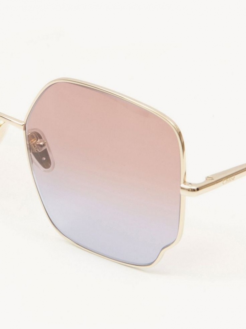 Lentes de Sol Chloe Joni Coral Turquesa | CHE-SR14542