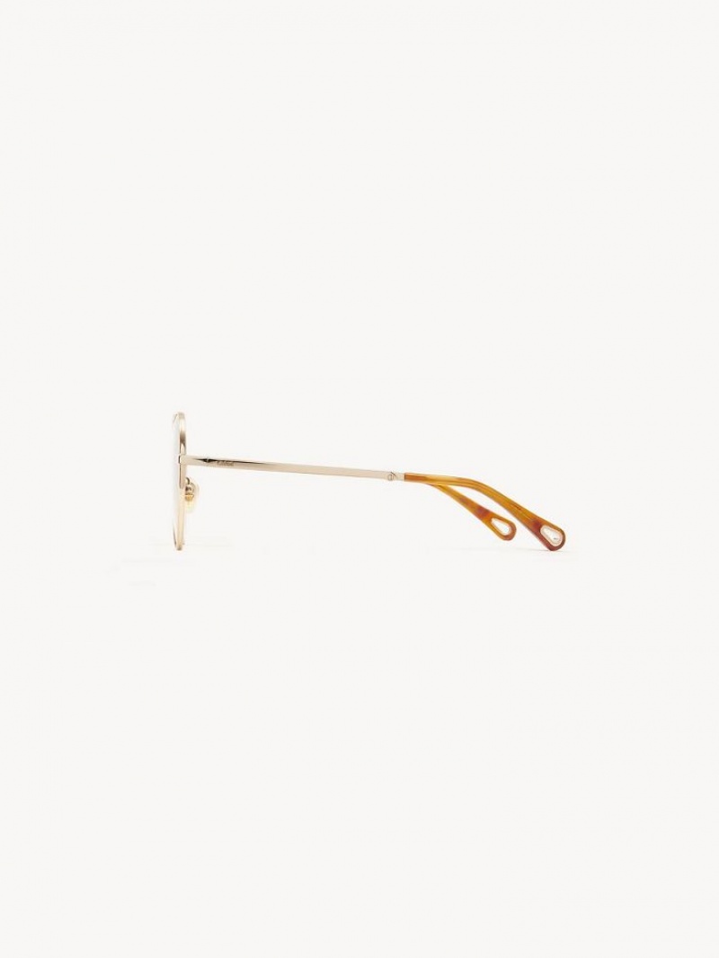 Lentes de Sol Chloe Milane Rojos Naranjas | CHE-SR14550