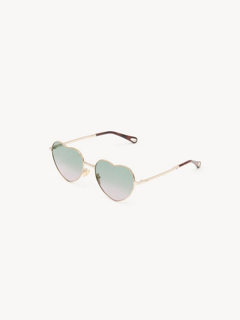 Lentes de Sol Chloe Milane Verdes Rosas | CHE-SR14549