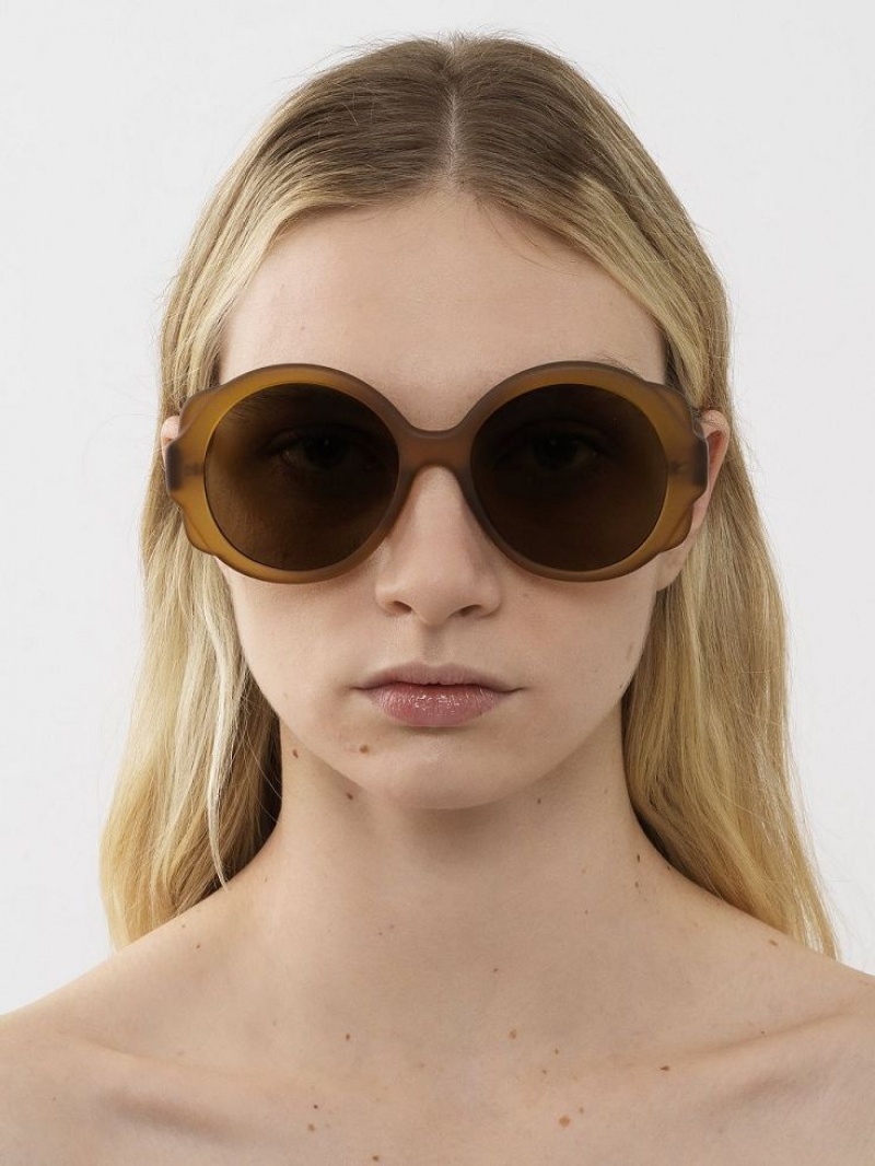 Lentes de Sol Chloe Mirtha Moutarde | CHE-SR14532