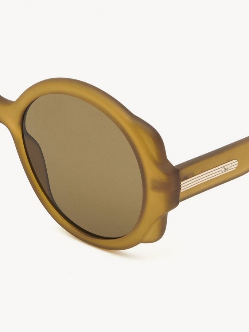 Lentes de Sol Chloe Mirtha Moutarde | CHE-SR14532