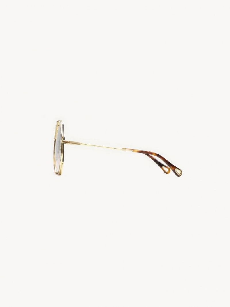 Lentes de Sol Chloe Poppy Verdes Rosas | CHE-SR14534