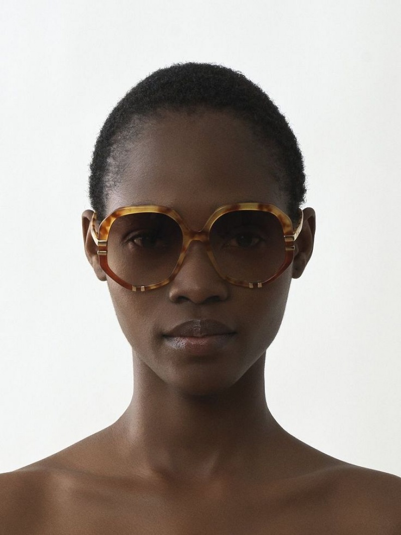 Lentes de Sol Chloe West Havana Patchwork | CHE-SR14547