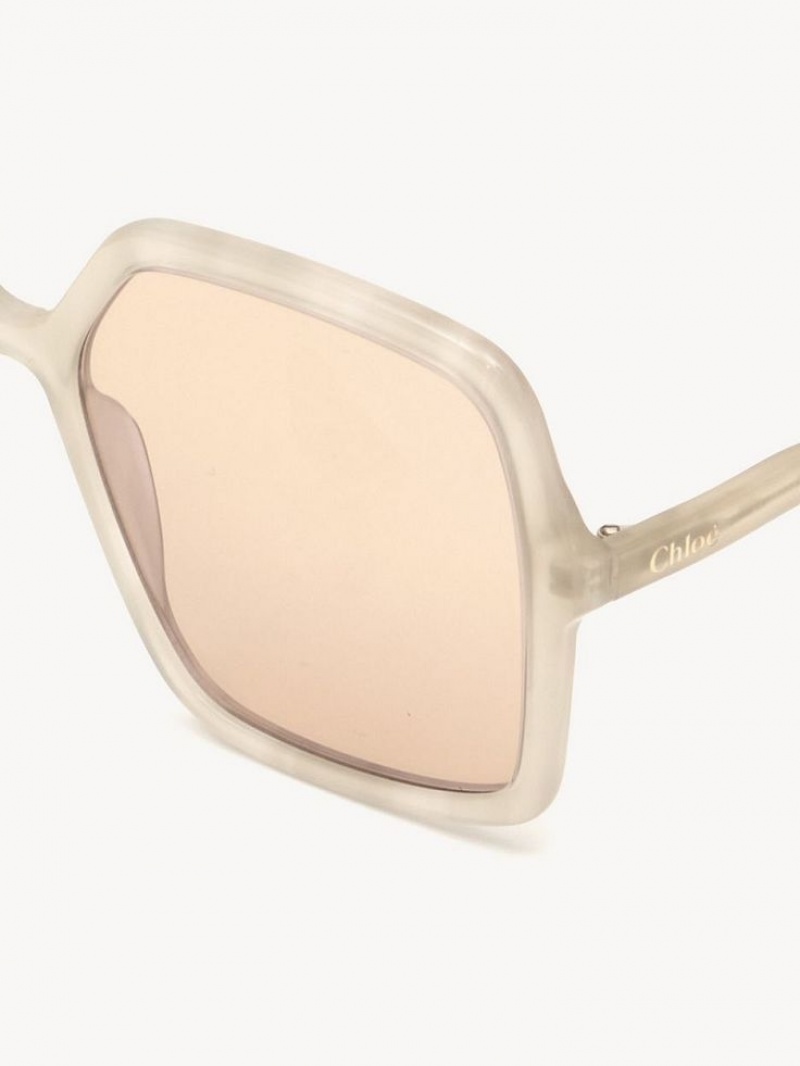 Lentes de Sol Chloe Zelie Blancos | CHE-SR14516