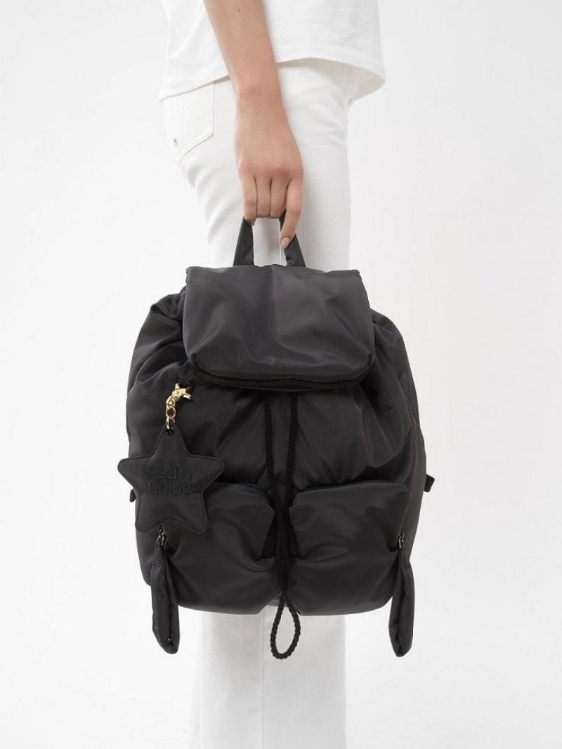 Mochilas Chloe Joy Rider Negros | CHE-SR14788