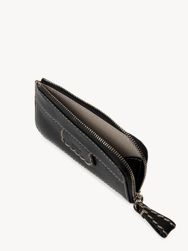 Monederos Chloe Edith Small Negros | CHE-SR14313