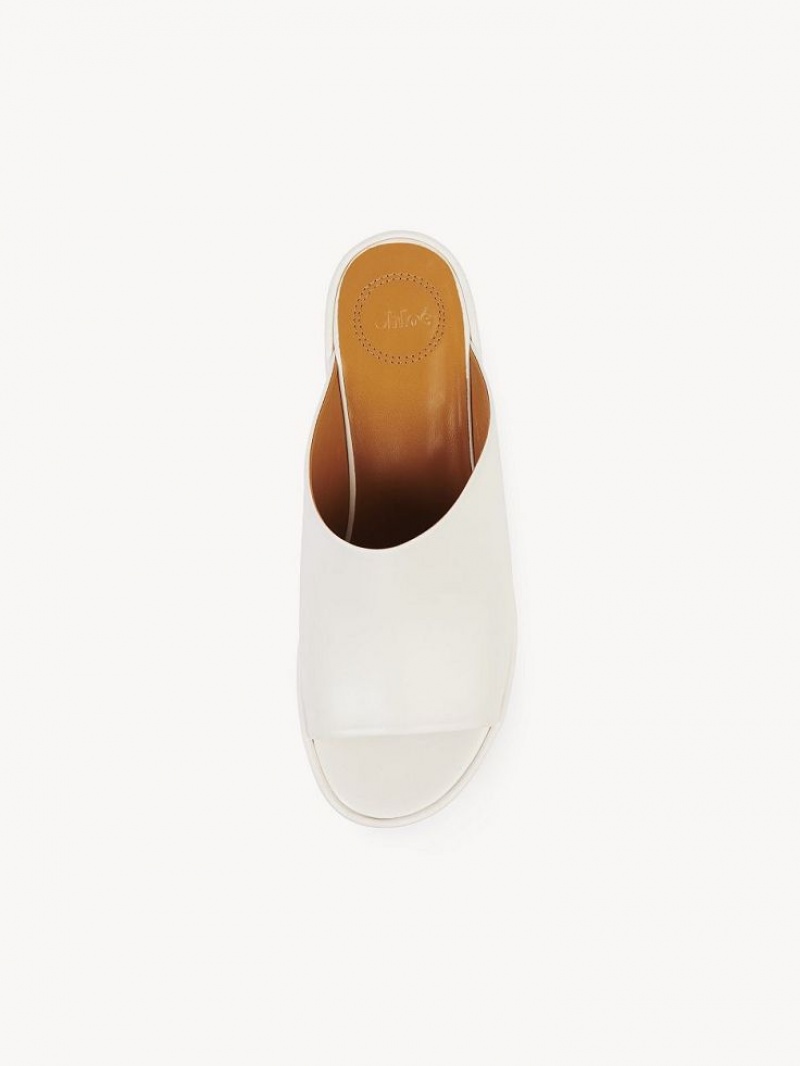 Mule Chloe Oli Plataforma Blancos | CHE-SR14155