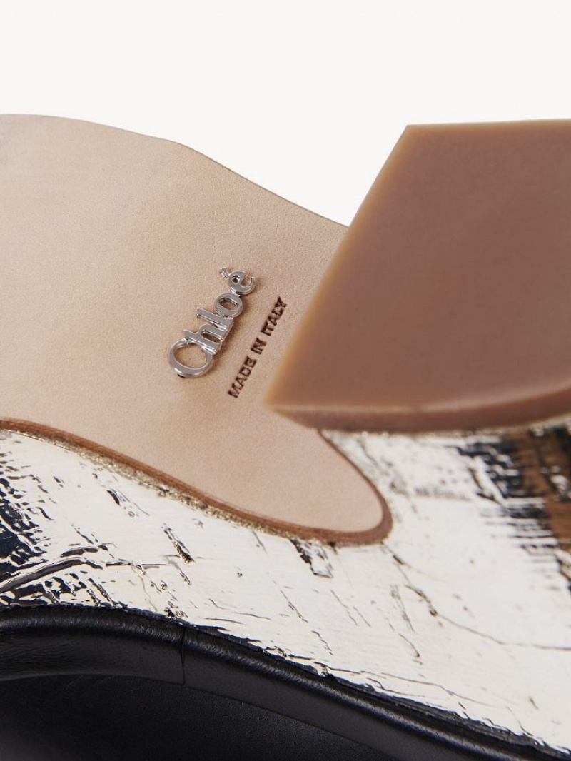 Mule Chloe Oli Plataforma Negros | CHE-SR14156