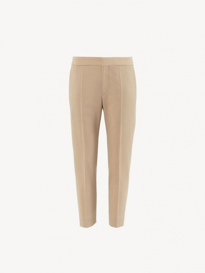Pantalon Chloe Cropped Marrom | CHE-SR14000