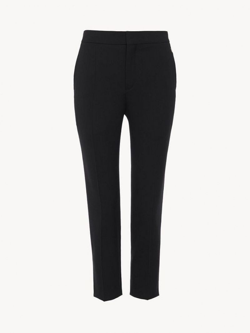 Pantalon Chloe Cropped Negros | CHE-SR13967