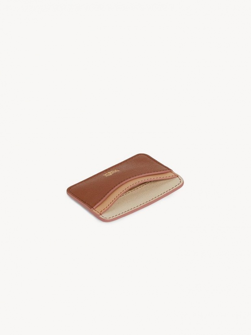 Porta Tarjeta Chloe Layers Marrom | CHE-SR14931