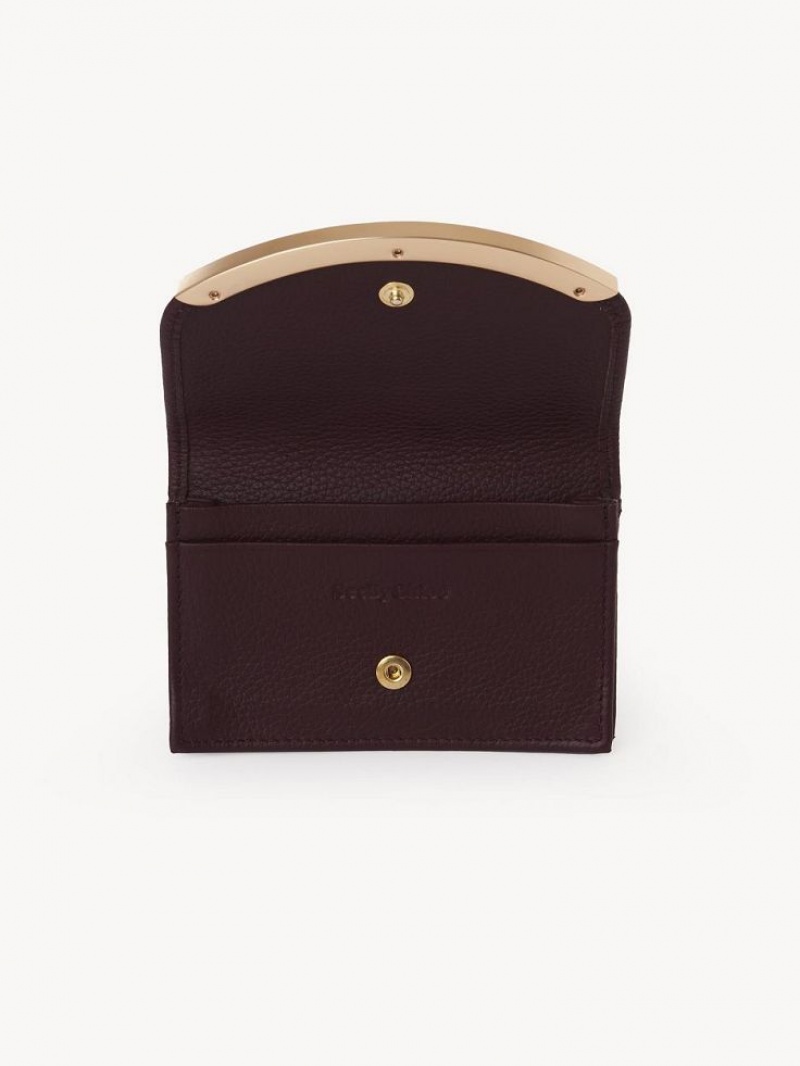 Porta Tarjeta Chloe Lizzie Vino | CHE-SR14930