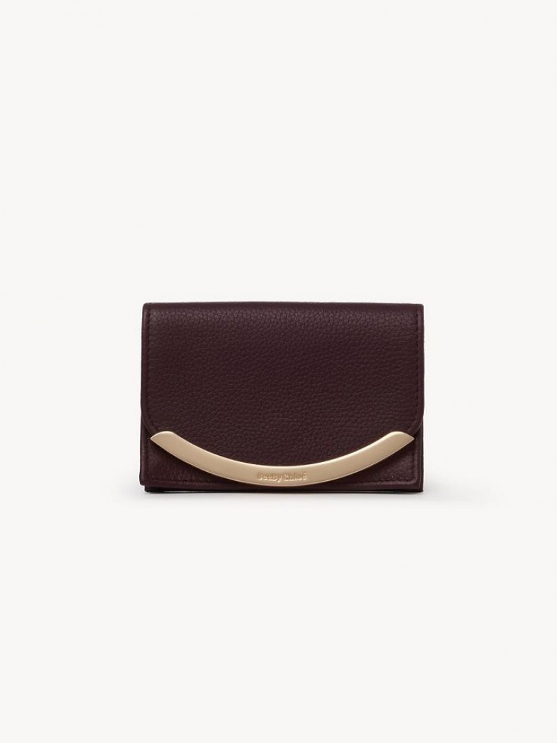 Porta Tarjeta Chloe Lizzie Vino | CHE-SR14930