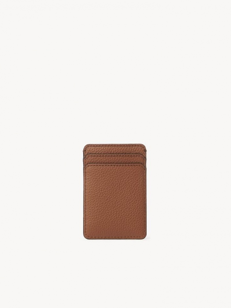 Porta Tarjeta Chloe Marcie Marrom | CHE-SR14309