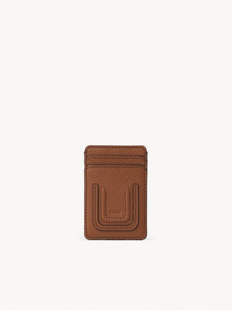Porta Tarjeta Chloe Marcie Marrom | CHE-SR14309