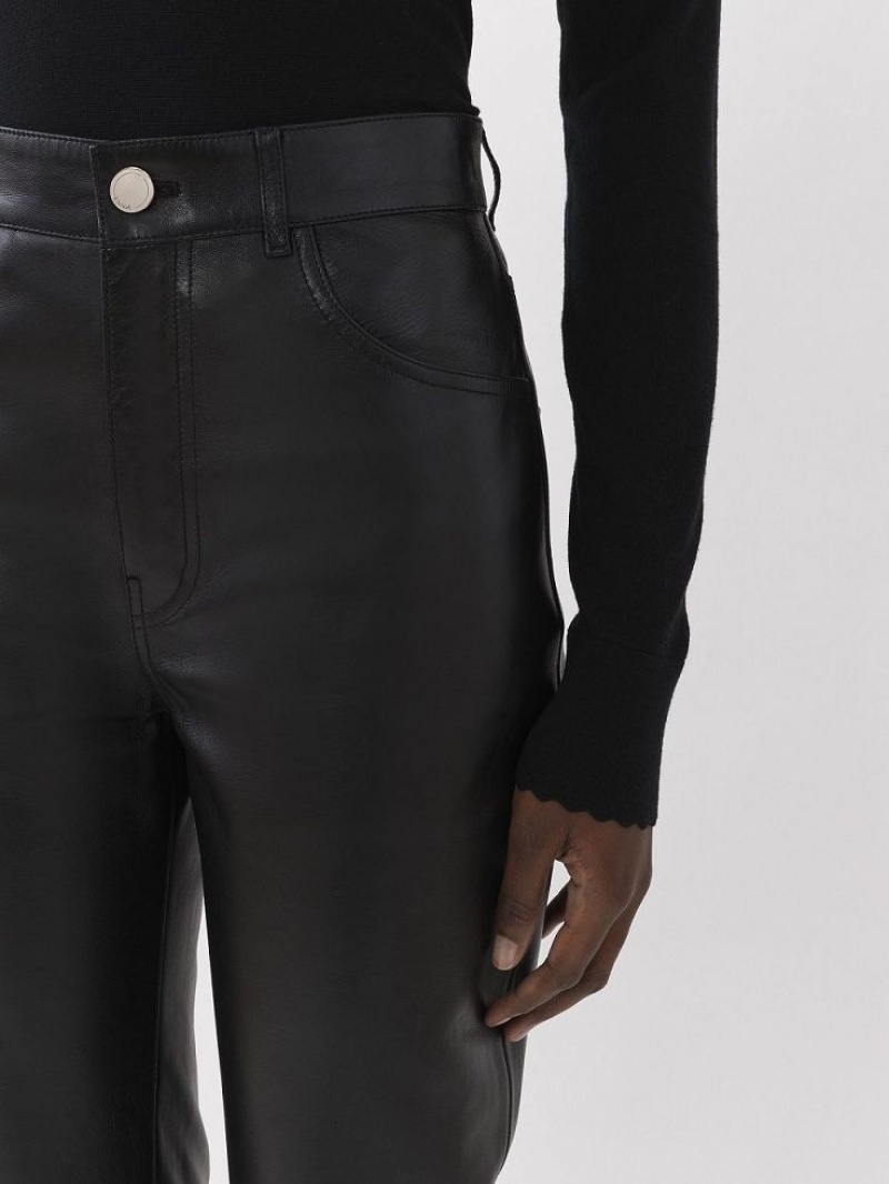 Prendas De Punto Chloe High-neck Negros | CHE-SR13925