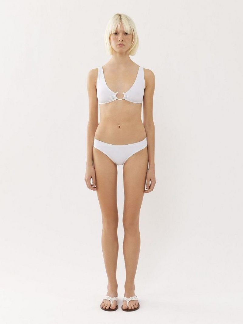 Ropa De Playa Chloe X Eres Paraguay Bikini Bottom Blancos | CHE-SR14126