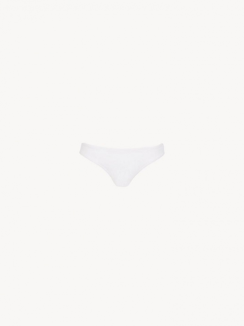 Ropa De Playa Chloe X Eres Paraguay Bikini Bottom Blancos | CHE-SR14126