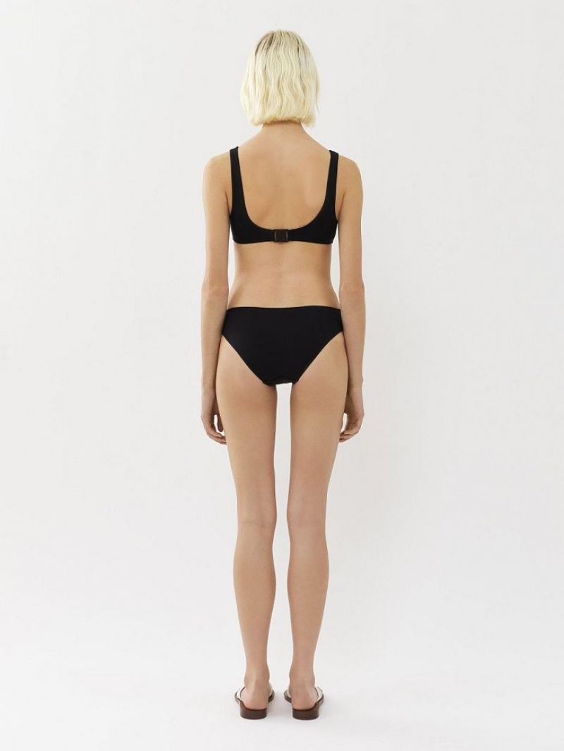 Ropa De Playa Chloe X Eres Paraguay Bikini Bottom Negros | CHE-SR14131