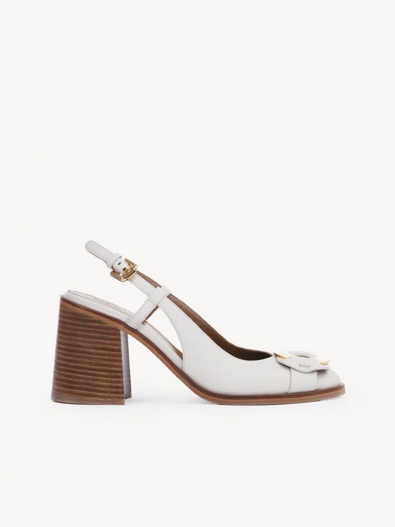 Sandalias Chloe Chany Blancos | CHE-SR14798