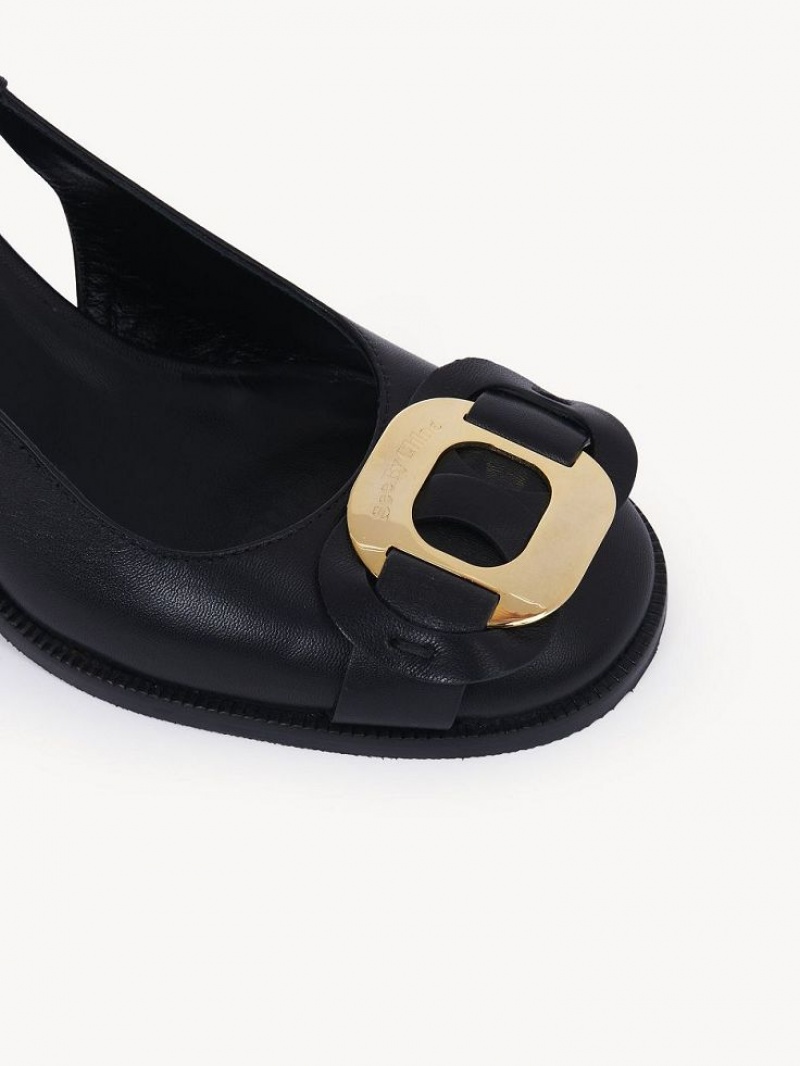 Sandalias Chloe Chany Negros | CHE-SR14799