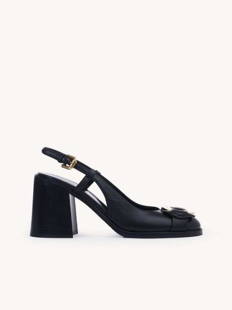 Sandalias Chloe Chany Negros | CHE-SR14799