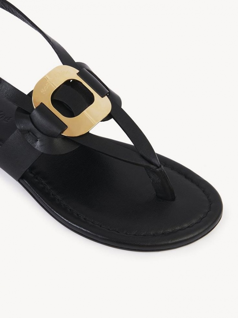 Sandalias Chloe Chany Negros | CHE-SR14844