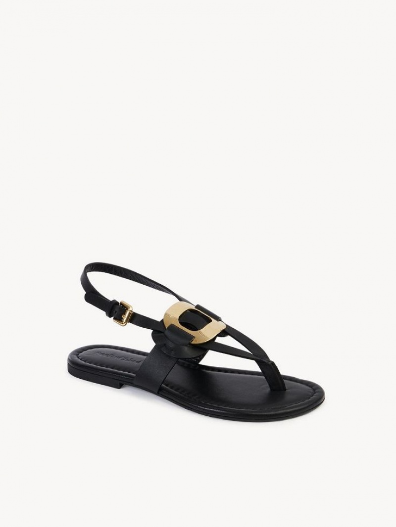 Sandalias Chloe Chany Negros | CHE-SR14844