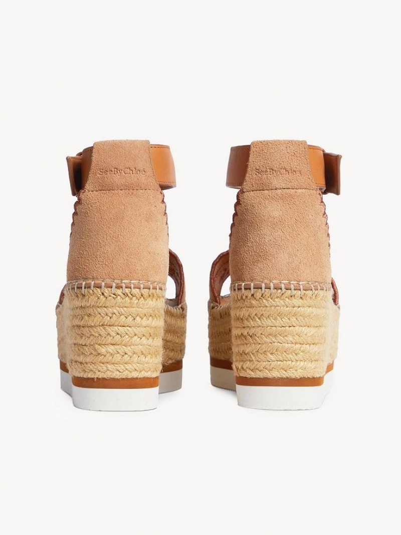 Sandalias Chloe Glyn Plataforma Azules | CHE-SR14815