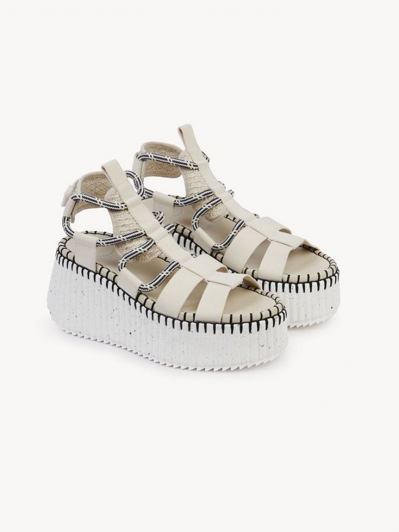 Sandalias Chloe Nama Grises | CHE-SR14147