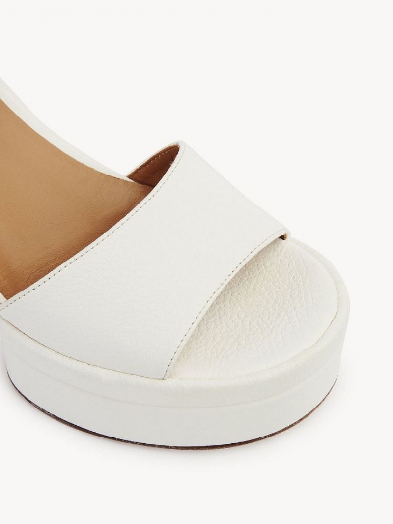 Sandalias Chloe Odina High-heel Blancos | CHE-SR14184