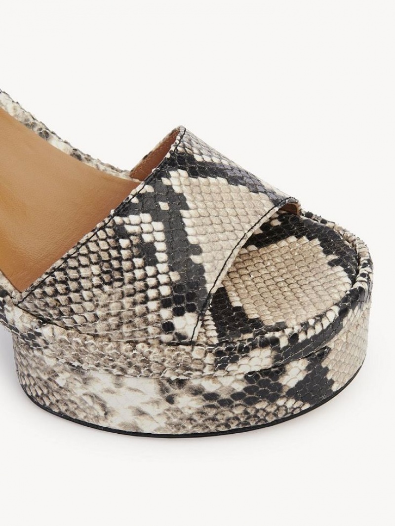 Sandalias Chloe Odina High-heel Grises | CHE-SR14172