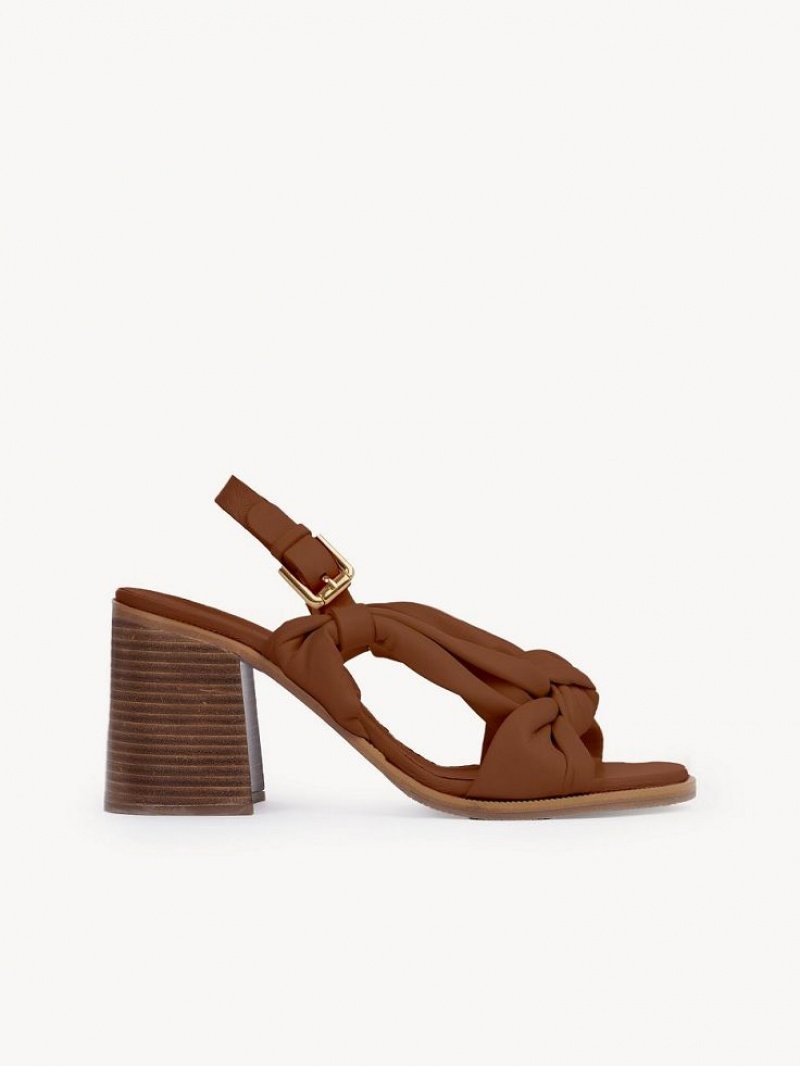 Sandalias Chloe Spencer Marrom | CHE-SR14822