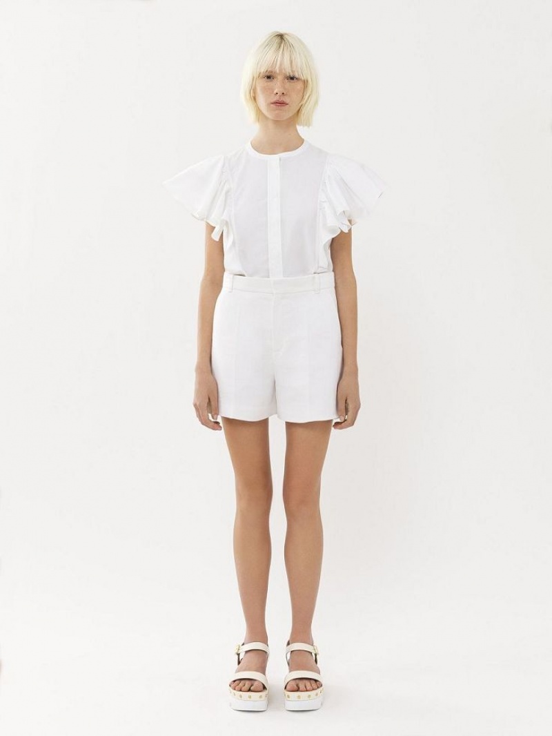 Short Chloe Tailored Blancos | CHE-SR14009