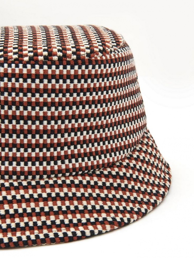 Sombreros Chloe Meril Bob Rojos Marrom | CHE-SR14495