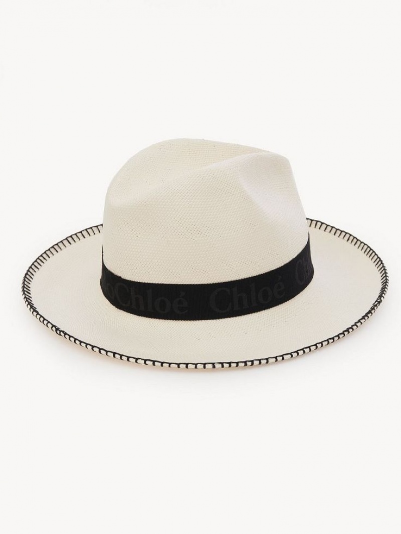 Sombreros Chloe Woody Panama Blancos | CHE-SR14498