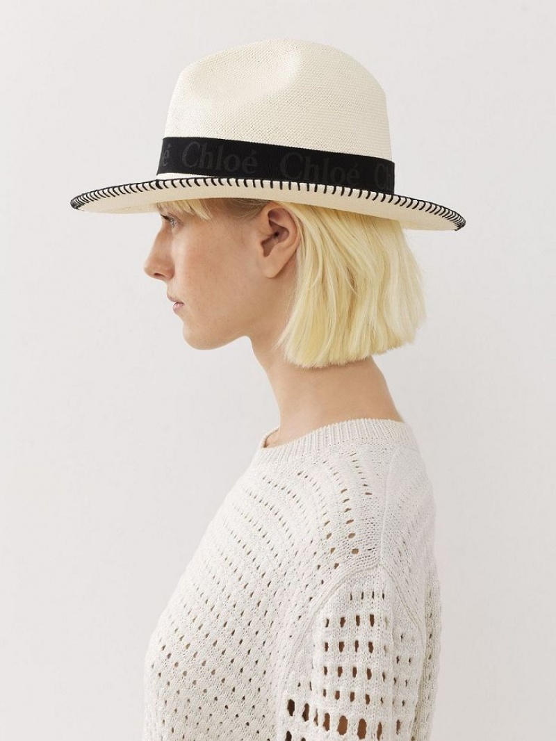 Sombreros Chloe Woody Panama Blancos | CHE-SR14498
