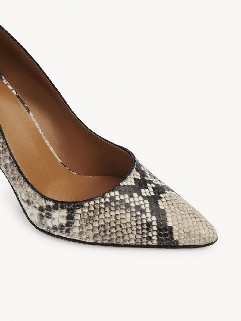 Tacones Chloe Oli Grises | CHE-SR14272