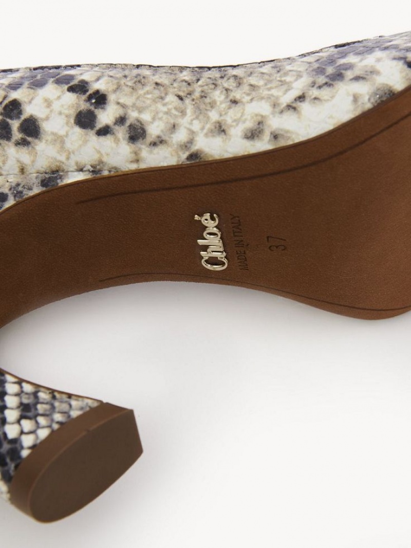 Tacones Chloe Oli Grises | CHE-SR14272