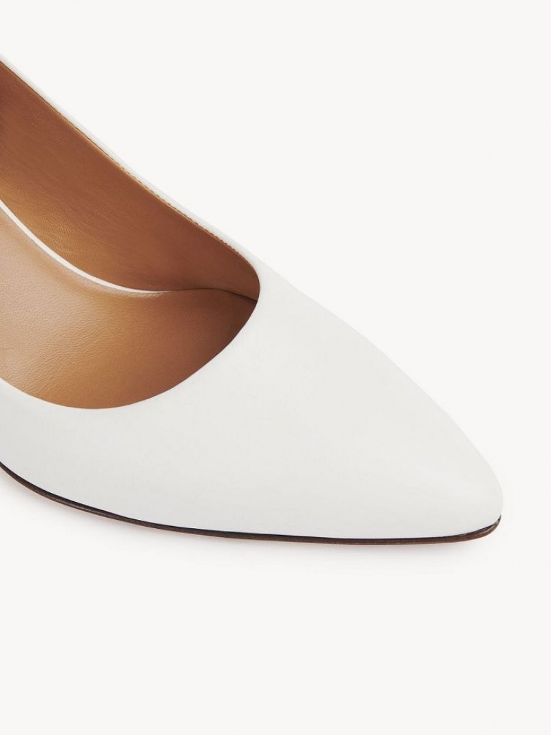 Tacones Chloe Oli Heel Blancos | CHE-SR14256