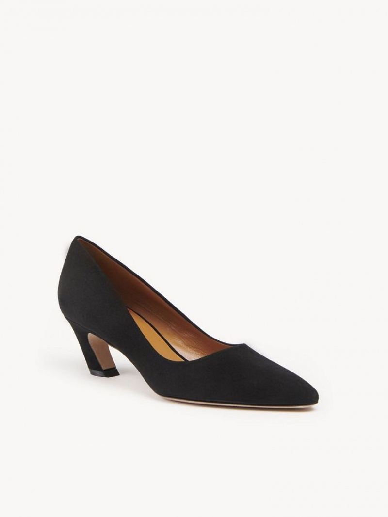 Tacones Chloe Oli Heel Negros | CHE-SR14268