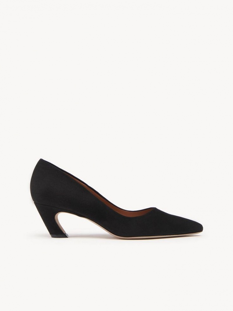 Tacones Chloe Oli Heel Negros | CHE-SR14268