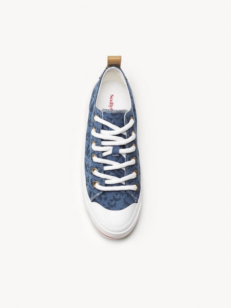 Tenis Chloe Aryana Azules | CHE-SR14846