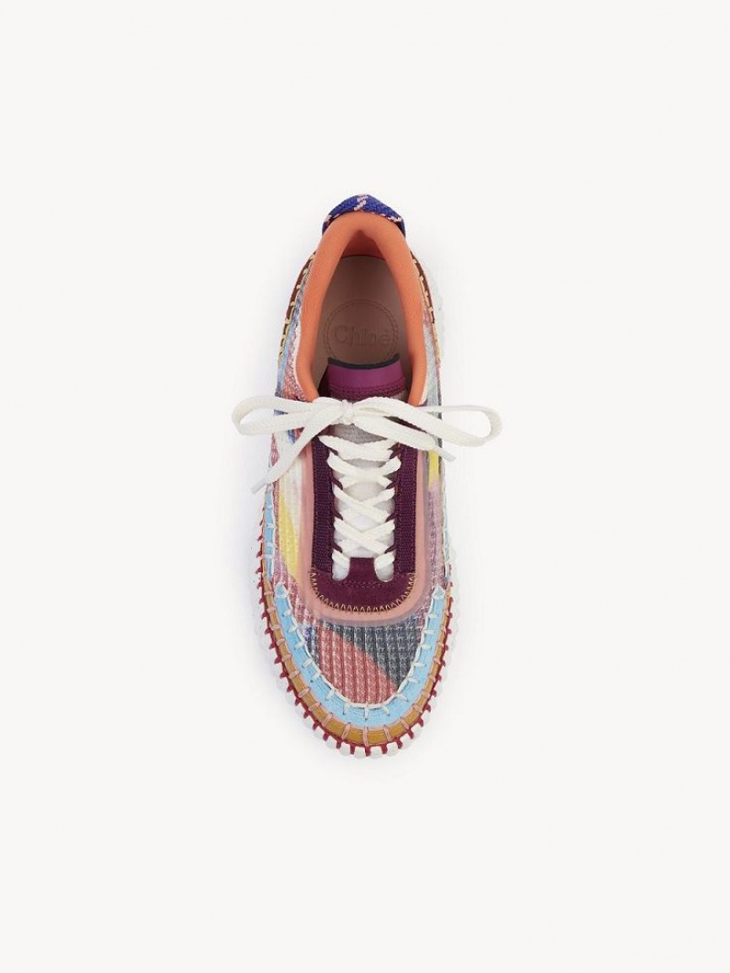 Tenis Chloe Caroline Denervaud For Nama Multicolor Rojos | CHE-SR14194