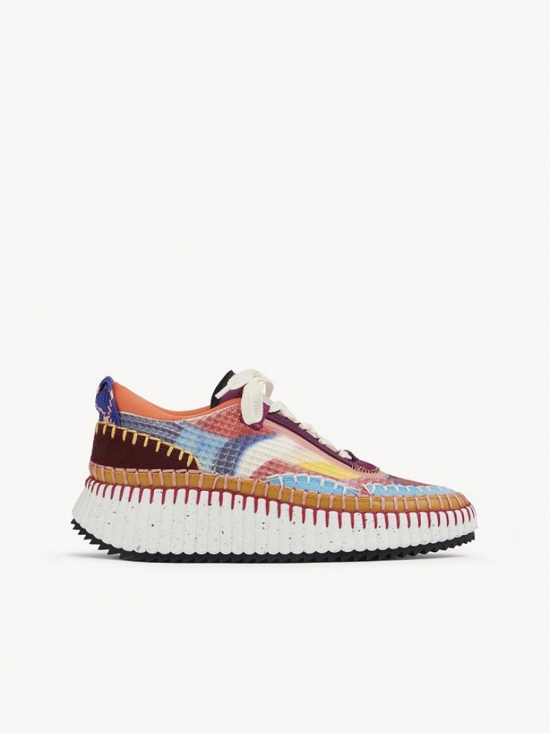 Tenis Chloe Caroline Denervaud For Nama Multicolor Rojos | CHE-SR14194