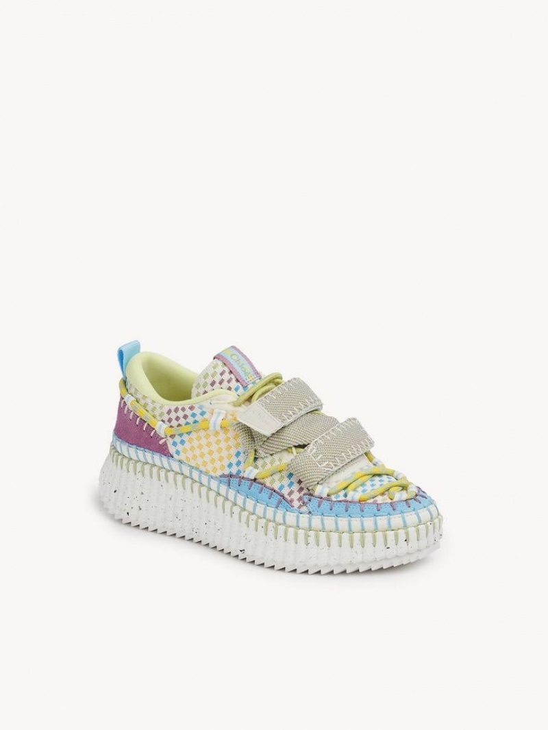 Tenis Chloe Nama Slip-on Azules | CHE-SR14192